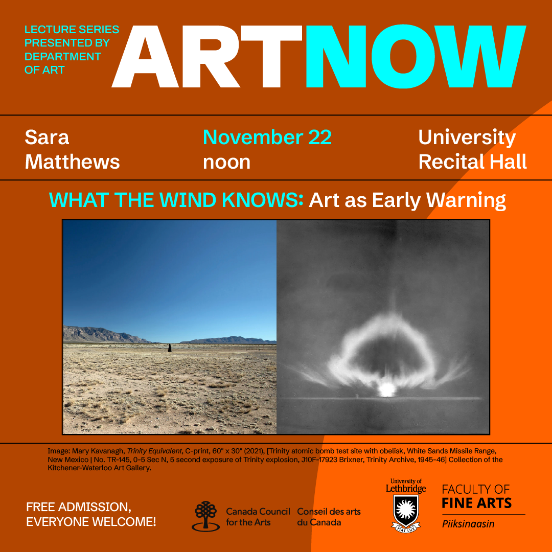 Art NOW series featuring Sara Matthews | Notice Board